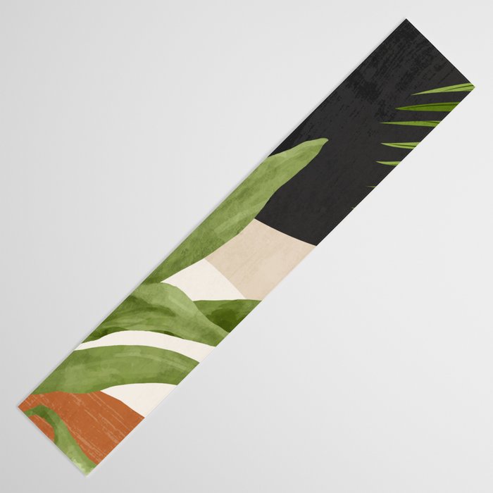 Abstract Art Tropical Leaf 11 Table Runner Gallery Image 3