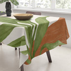 Abstract Art Tropical Leaf 11 Tablecloth Gallery Image 3