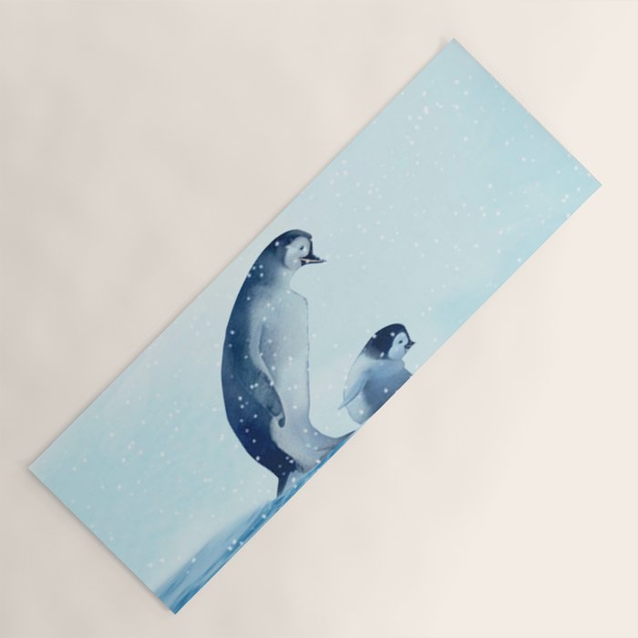 Penguins Yoga Mat Gallery Image 1