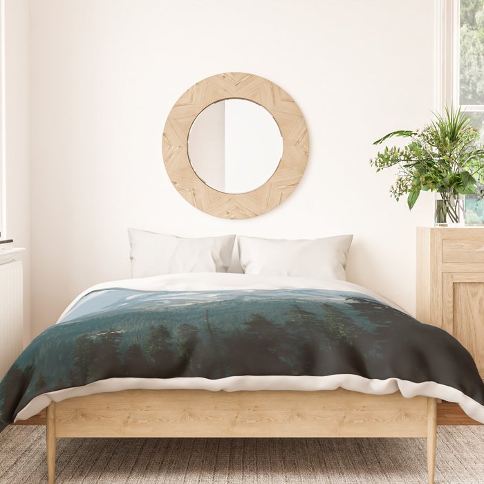 Mount Hood XII Duvet Cover Gallery Image 3