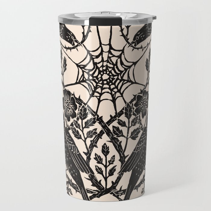 Tangle Rose Travel Mug Gallery Image 1