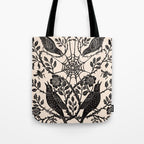 Tangle Rose Tote Bag Gallery Image 1