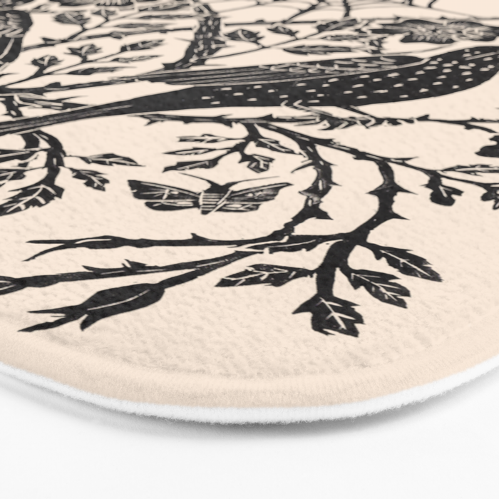 Tangle Rose Bath Mat Gallery Image 3