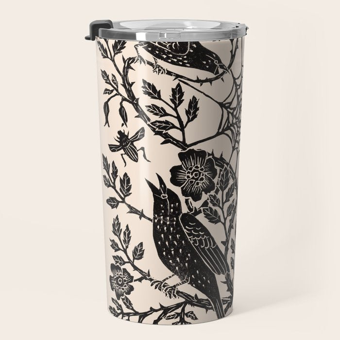 Tangle Rose Travel Mug Gallery Image 3
