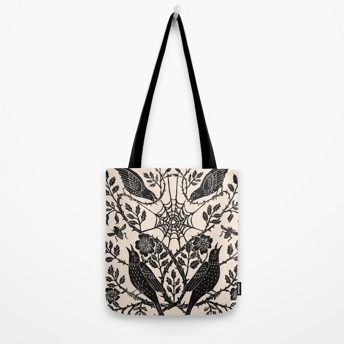 Tangle Rose Tote Bag Gallery Image 2