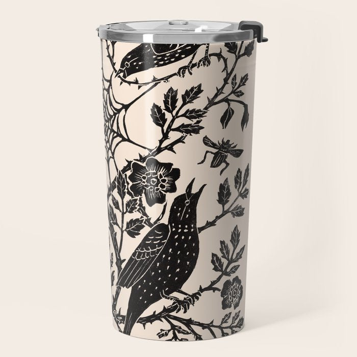 Tangle Rose Travel Mug Gallery Image 2
