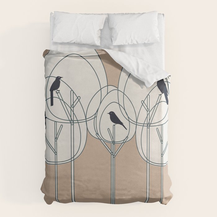 Song from the Branches 3 Duvet Cover Gallery Image 1