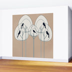 Song from the Branches 3 Wall Mural Gallery Image 2