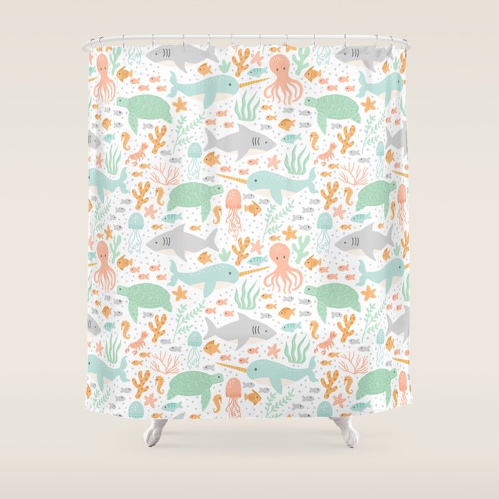 Under the Sea Shower Curtain Gallery Image 1