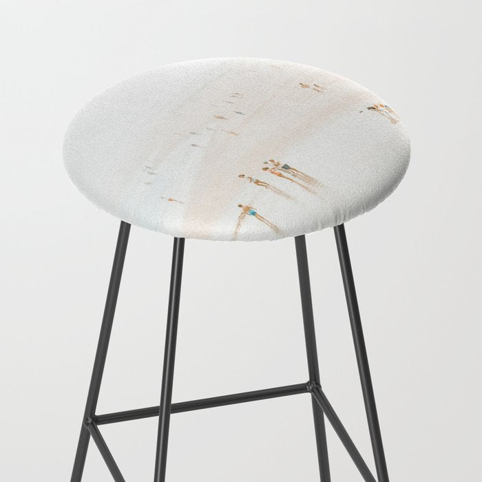 At The Beach (twelve) - minimal beach series by Ingrid Beddoes Stool Gallery Image 2
