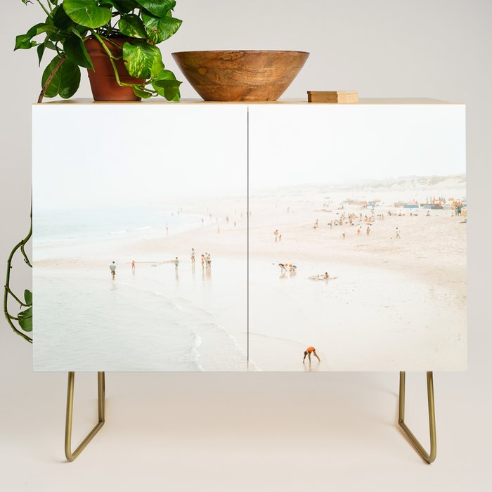 At The Beach (twelve) - minimal beach series by Ingrid Beddoes Credenza Gallery Image 1