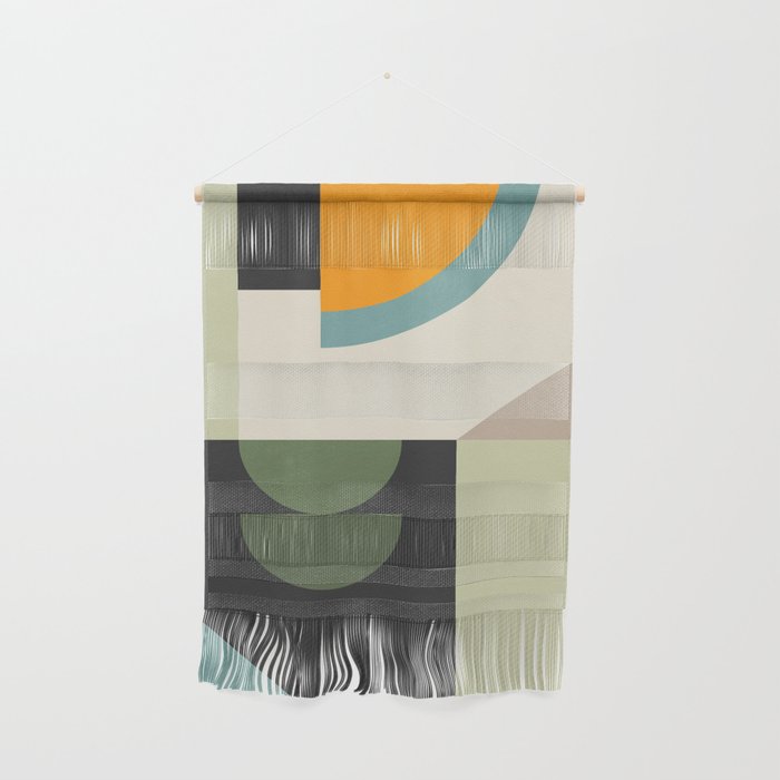 Abstract Geometric Shapes 25 Wall Hanging Gallery Image 1