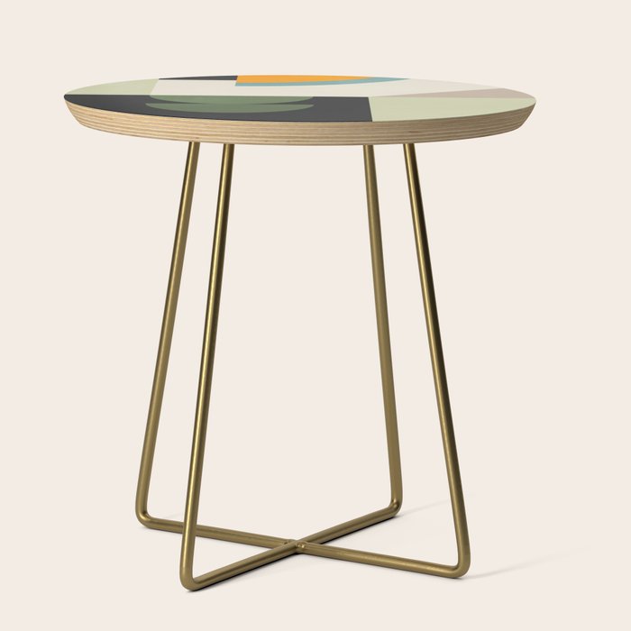 Abstract Geometric Shapes 25 Side Table Gallery Image 1
