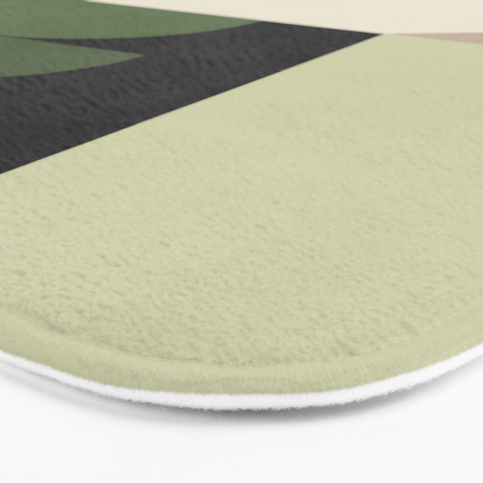 Abstract Geometric Shapes 25 Bath Mat Gallery Image 3