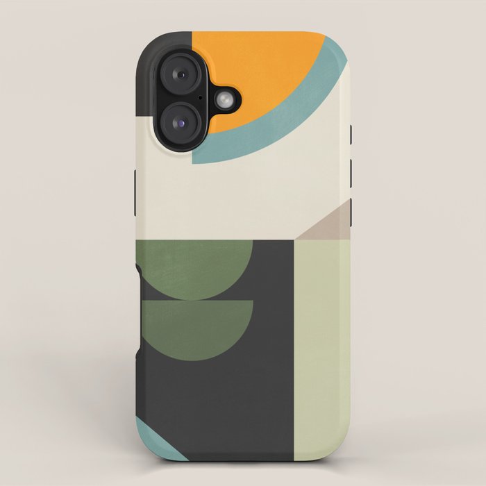 Abstract Geometric Shapes 25 iPhone Case Gallery Image 1
