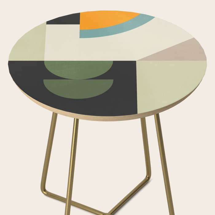 Abstract Geometric Shapes 25 Side Table Gallery Image 2