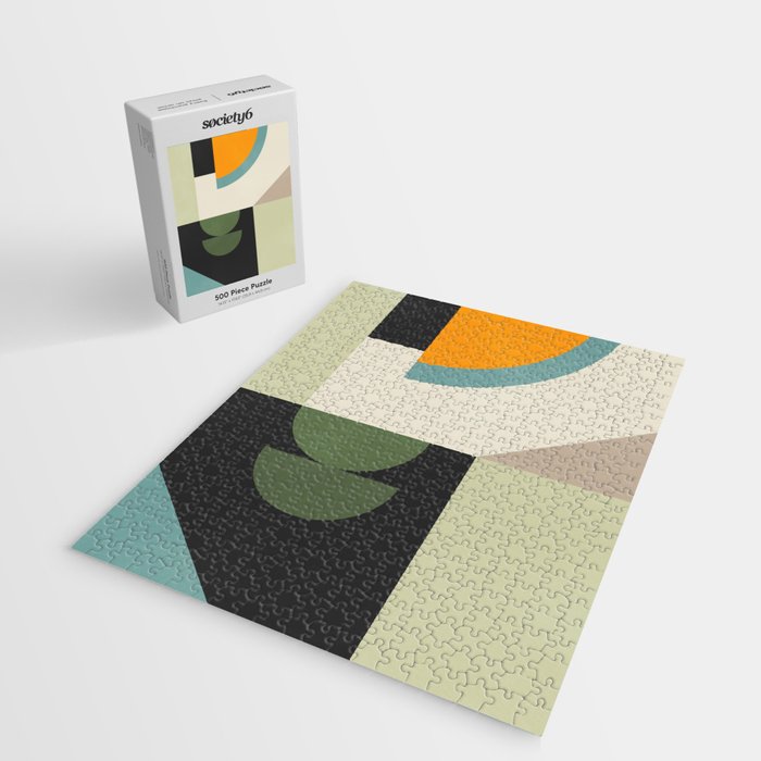 Abstract Geometric Shapes 25 Jigsaw Puzzle Gallery Image 2
