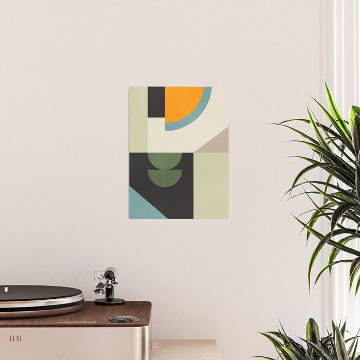 Abstract Geometric Shapes 25 Poster Gallery Image 2
