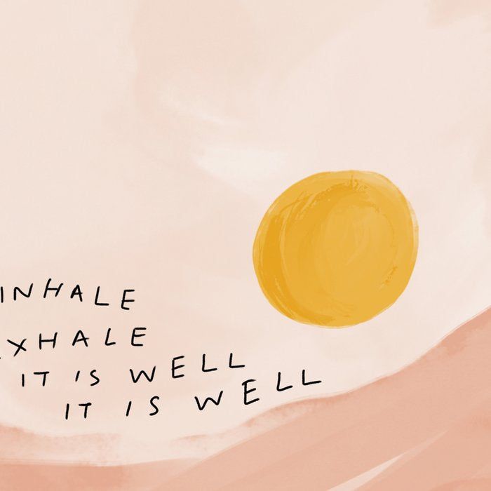Inhale Exhale It Is Well It Is Well Coffee Mug Gallery Image 2