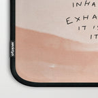 Inhale Exhale It Is Well It Is Well Laptop Sleeve Gallery Image 3