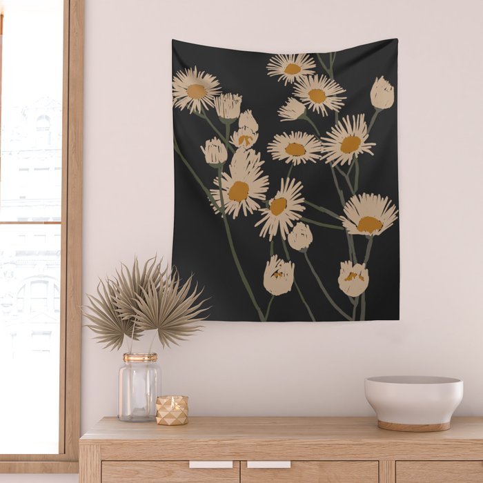 Wildflowers 8 Wall Tapestry Gallery Image 2