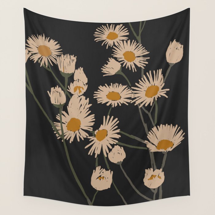 Wildflowers 8 Wall Tapestry Gallery Image 4