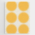 Abstraction_SUN_YELLOW_CIRCLE_BLUR_LOVE_POP_ART_0602A Jigsaw Puzzle Gallery Image 1