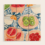 Summer Picnic Wood Wall Art Gallery Image 1