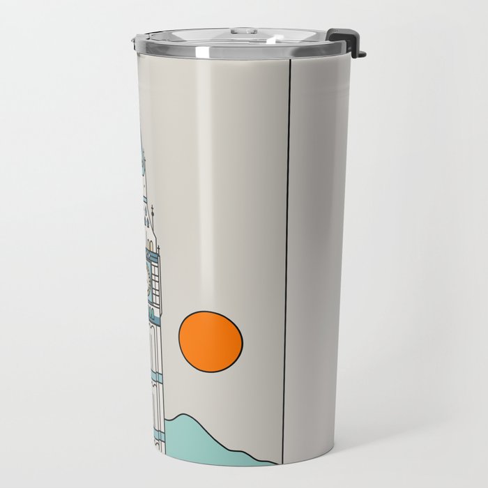 Cat Landscape 24 Travel Mug Gallery Image 2