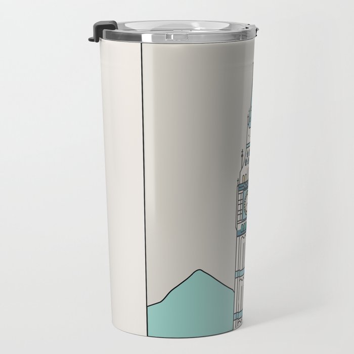 Cat Landscape 24 Travel Mug Gallery Image 3