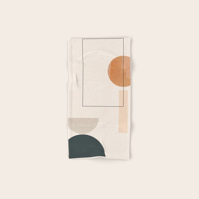 Minimal Abstract Shapes 16 Bath Towel Gallery Image 1