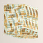 Abstract Linocut Pattern #7 Wrapping Paper Gallery Image 3
