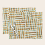 Abstract Linocut Pattern #7 Placemat Gallery Image 1