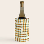 Abstract Linocut Pattern #7 Wine Chiller Gallery Image 1