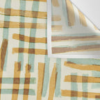 Abstract Linocut Pattern #7 Wall Tapestry Gallery Image 3