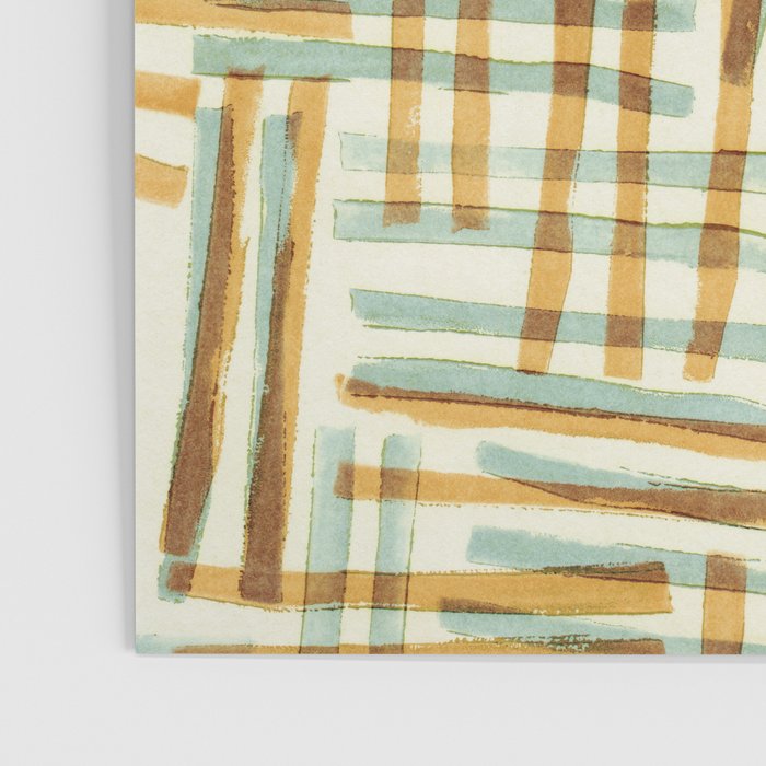 Abstract Linocut Pattern #7 Poster Gallery Image 3