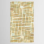 Abstract Linocut Pattern #7 Tablecloth Gallery Image 2
