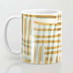 Abstract Linocut Pattern #7 Coffee Mug Gallery Image 3
