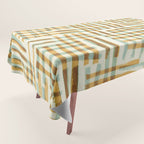 Abstract Linocut Pattern #7 Tablecloth Gallery Image 1