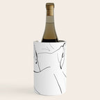 Woman-line art Wine Chiller Gallery Image 1