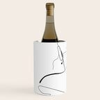 Woman-line art Wine Chiller Gallery Image 2