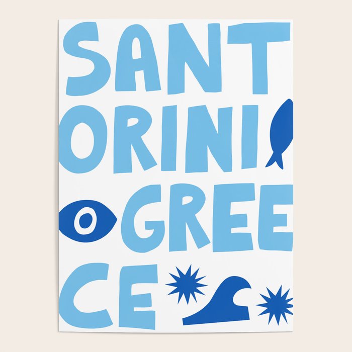 Santorini, Greece: Going Places Poster Gallery Image 4