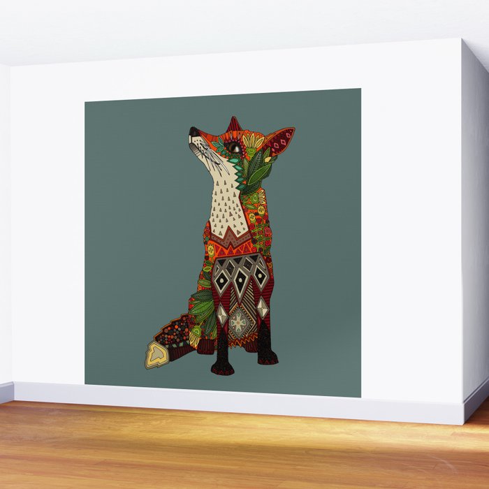 fox love Wall Mural Gallery Image 2
