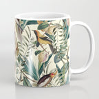 Floral and Birds Vintage Garden Coffee Mug Gallery Image 1