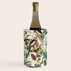 Floral and Birds Vintage Garden Wine Chiller Gallery Image 1