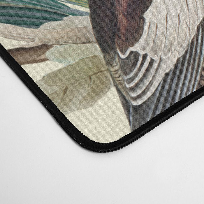 Floral and Birds Vintage Garden Desk Mat Gallery Image 4