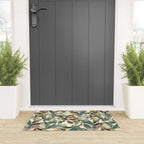 Floral and Birds Vintage Garden Welcome Mat Gallery Image 3
