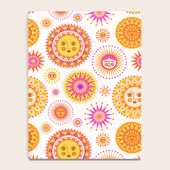 Here Comes the Sun - Pink and Yellow Notebook Gallery Image 4