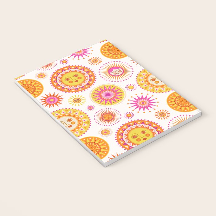 Here Comes the Sun - Pink and Yellow Notebook Gallery Image 3