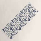 birds of prey blue Yoga Mat Gallery Image 1
